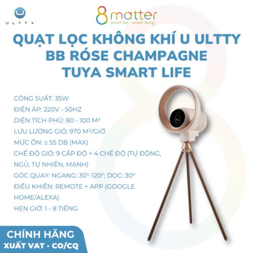 quạt lọc không khí thông minh