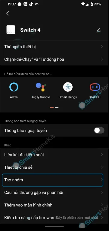 cầu dao điện thông minh